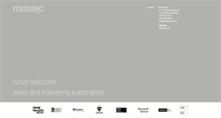 Desktop Screenshot of mosaic.ee